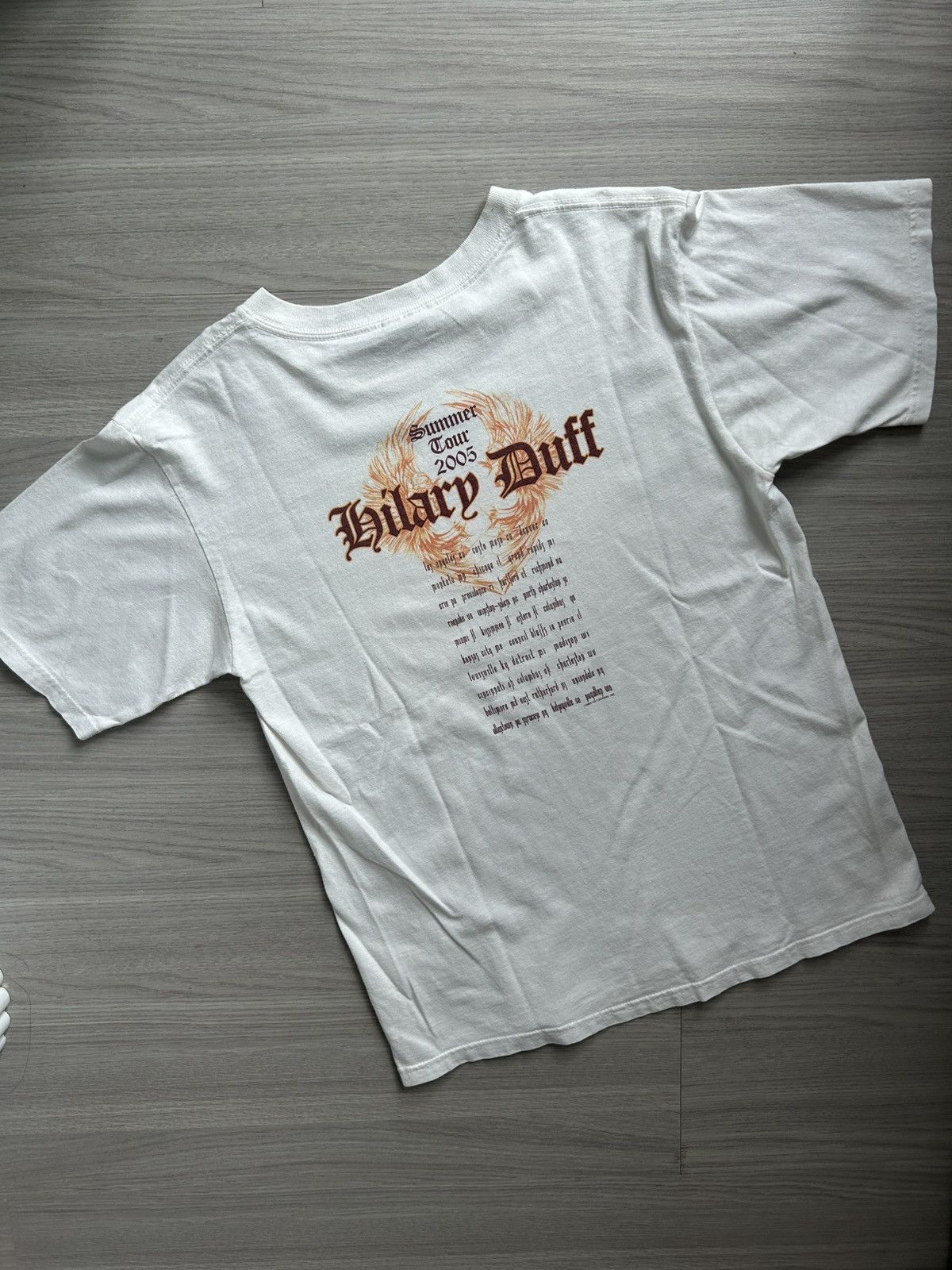 Vintage Hilary Duff Vintage T Shirt 00’ Size US S / EU 44-46 / 1 - 4 Thumbnail