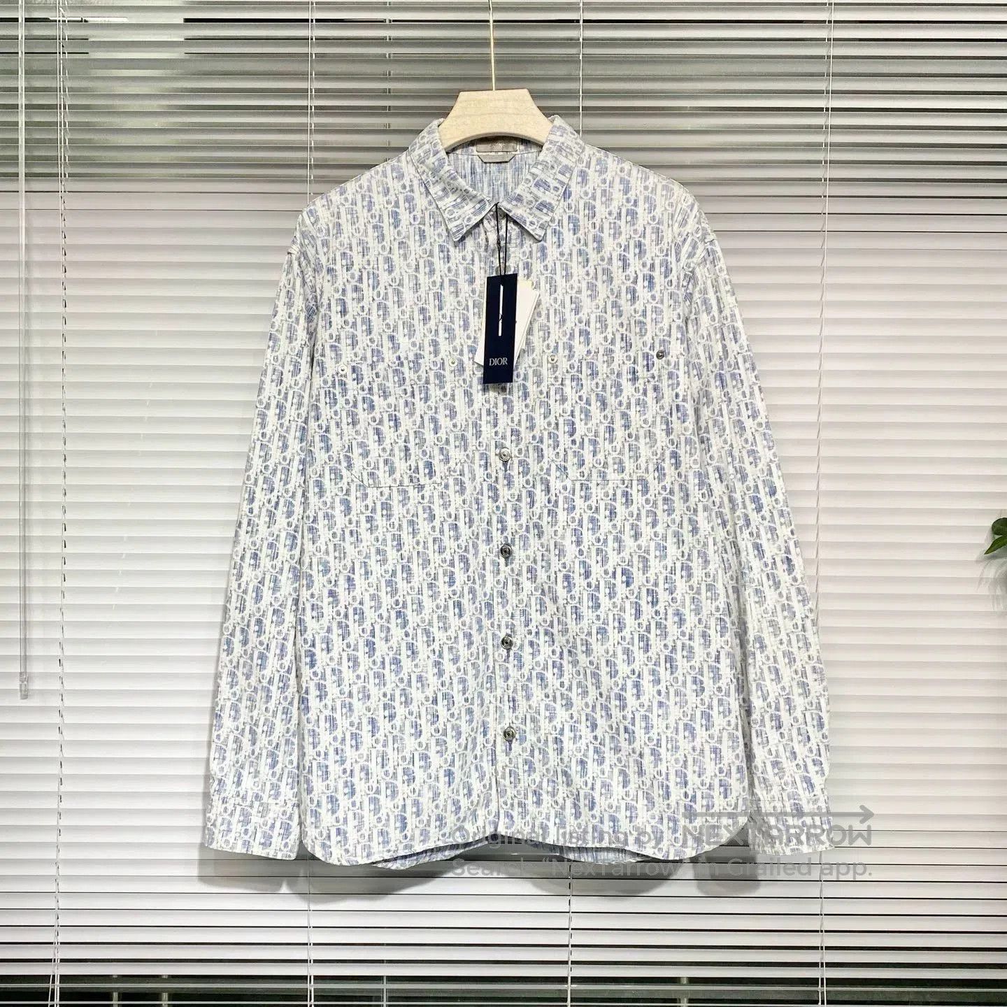 Dior dior oblique denim shirt jacket size 41. Size US L / EU 52-54 / 3 - 1 Thumbnail