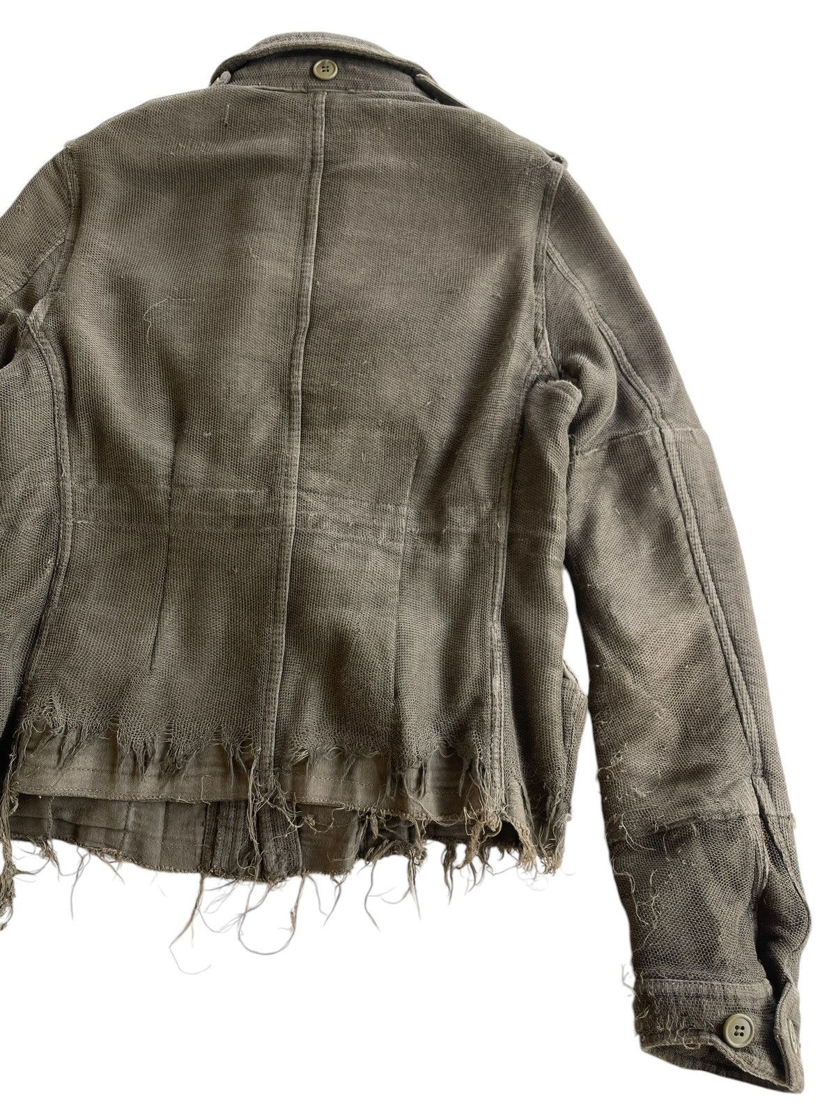 Maison MIHARA YASUHIRO AW05 Miharayasuhiro distressed Pattern cargo jacket Size M / US 6-8 / IT 42-44 - 10 Thumbnail