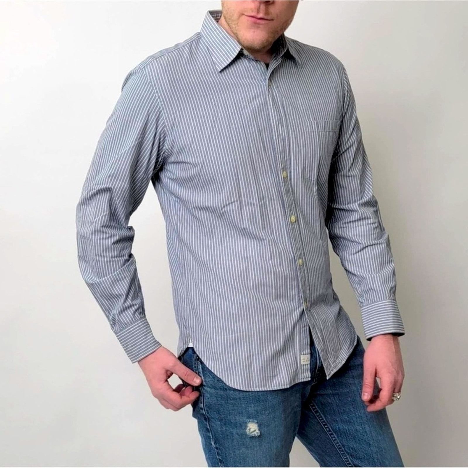 J.Crew J. Crew Vintage Inspired Button Down Shirt Size US M / EU 48-50 / 2 - 1 Thumbnail