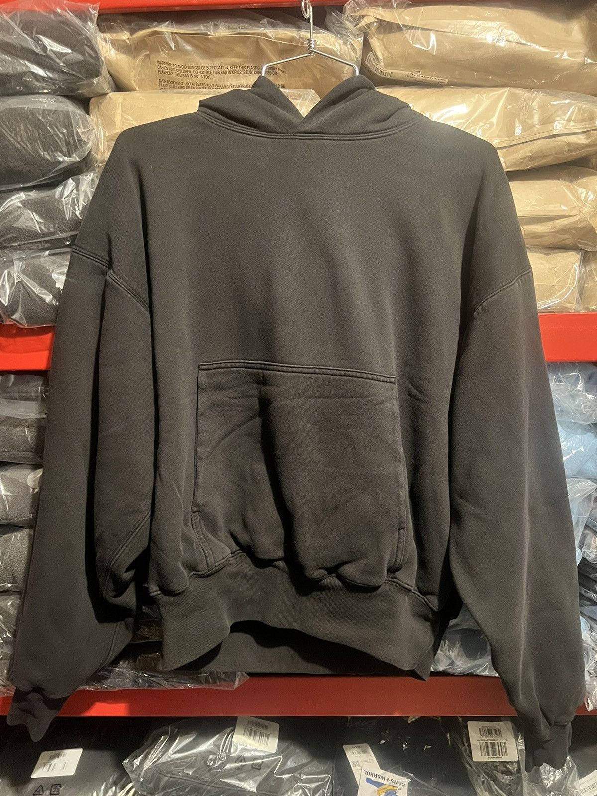 Black Yeezy Gap Hoodie | Grailed