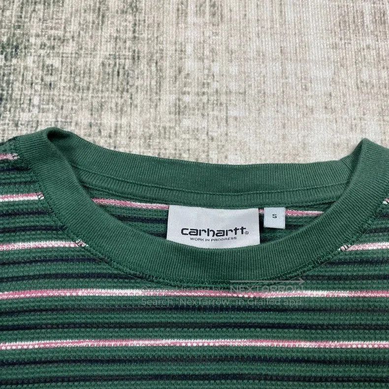 Vintage Carhartt Striped Long Sleeve T. Size US S / EU 44-46 / 1 - 2 Thumbnail