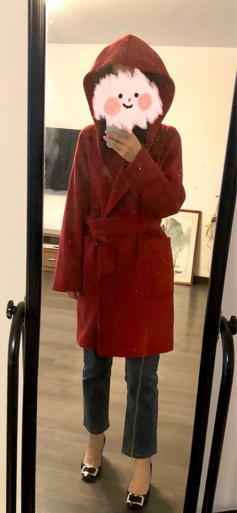 Max Mara Max Mara Bathrobe Coat Red Size S / US 4 / IT 40 - 2 Thumbnail