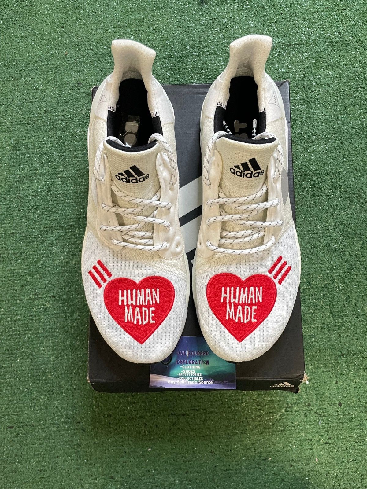 Adidas adidas Solar Hu Glide Human Made White Red Size US 9.5 / EU 42-43 - 2 Thumbnail