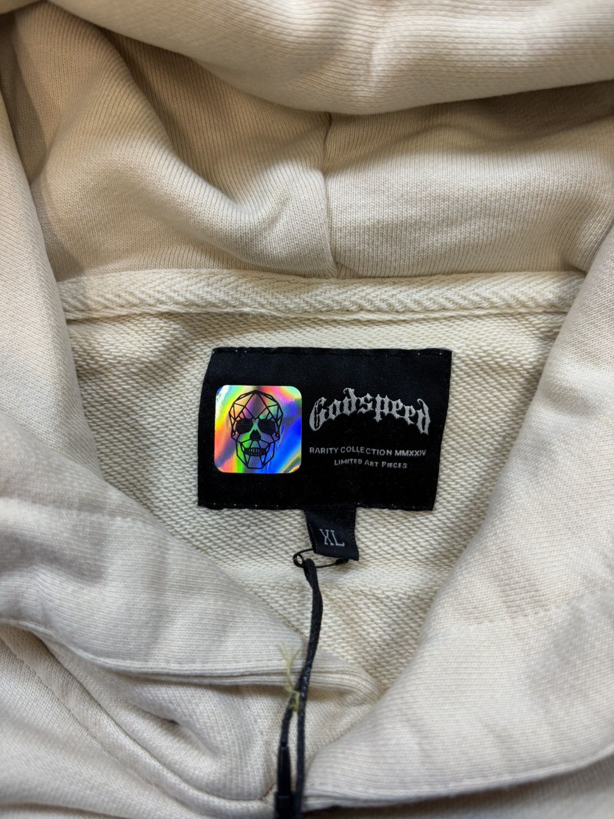 Godspeed Godspeed Lifes a Gamble Hoodie, Bone Size US XL / EU 56 / 4 - 9 Thumbnail