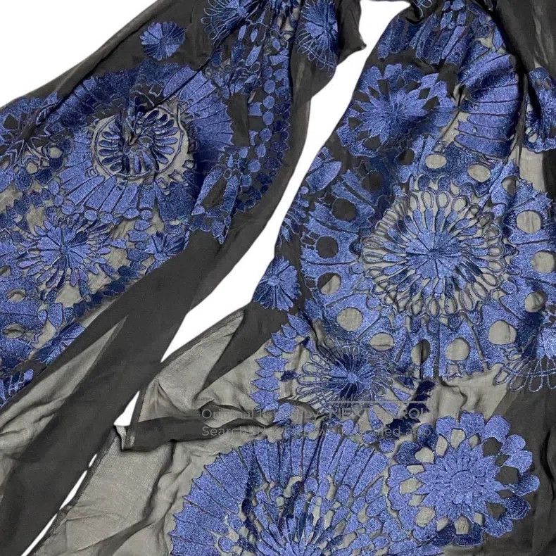 Dries Van Noten Dries Van Noten Embroidered Scarf Size ONE SIZE - 2 Thumbnail