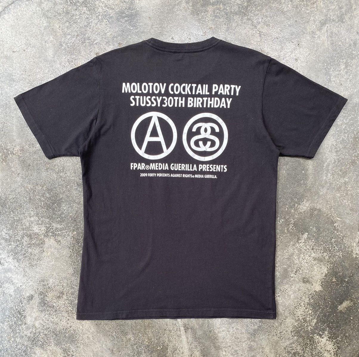 Stussy Stussy x Fpar 30th Birthday Rare Tees Size US M / EU 48-50 / 2 - 2 Thumbnail