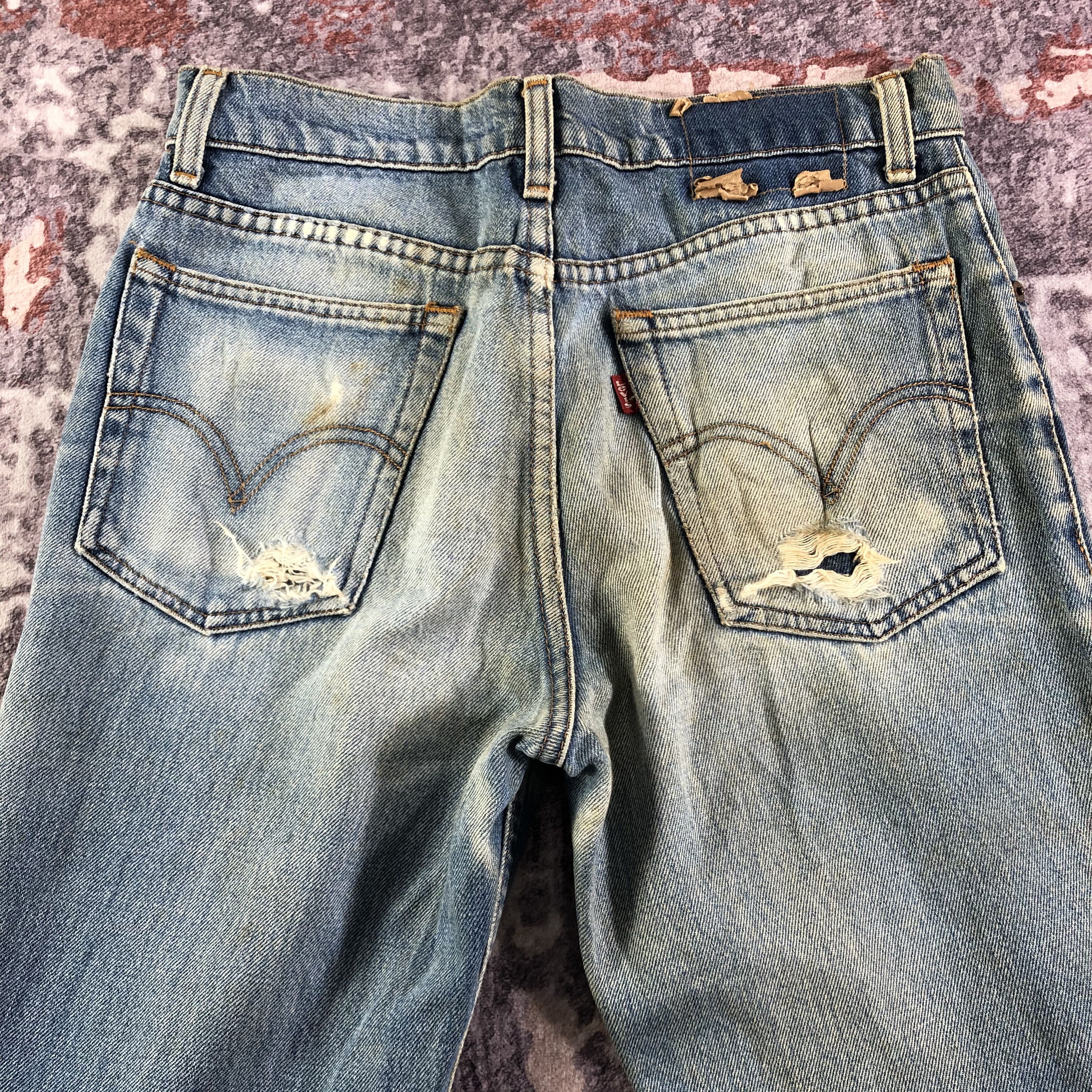 Levi's × Vintage Vintage 90s Blue Wash Levis 506 Jeans-JM3206 Size US 29 - 5 Thumbnail