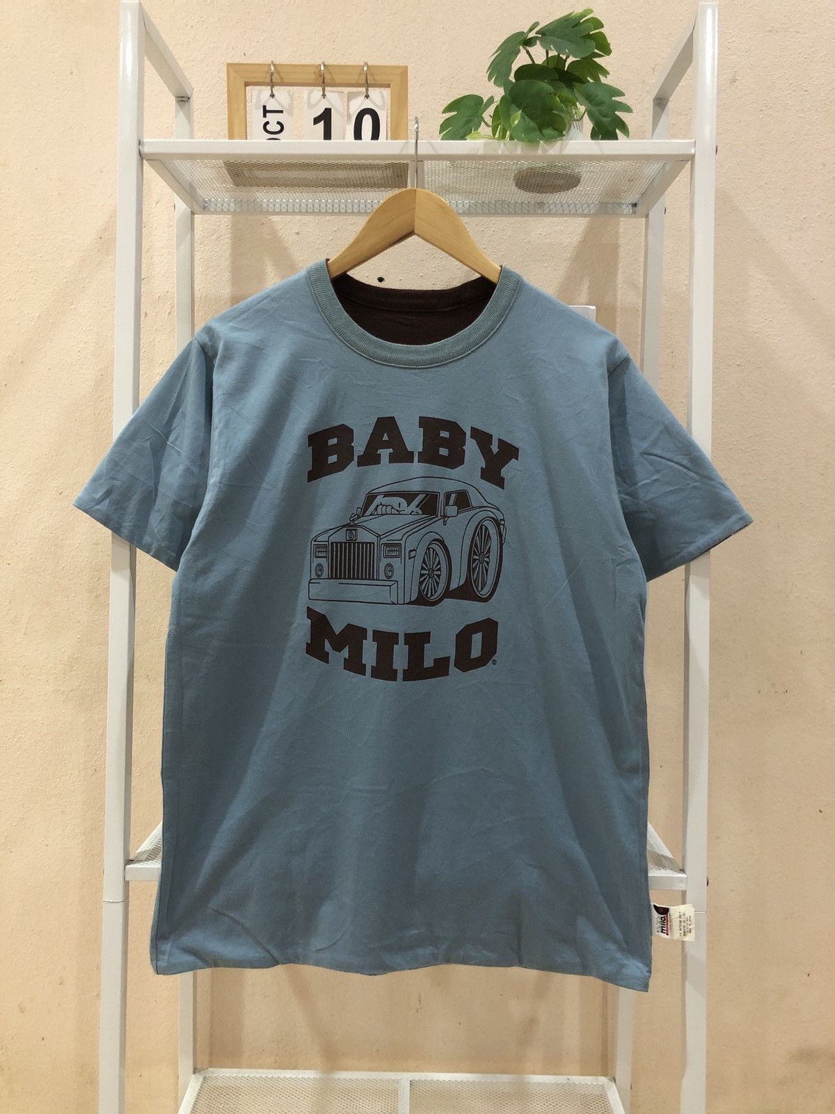Bape A Bathing Ape (BAPE) Baby Milo Rolls Royce reversible tee Size US M / EU 48-50 / 2 - 1 Thumbnail