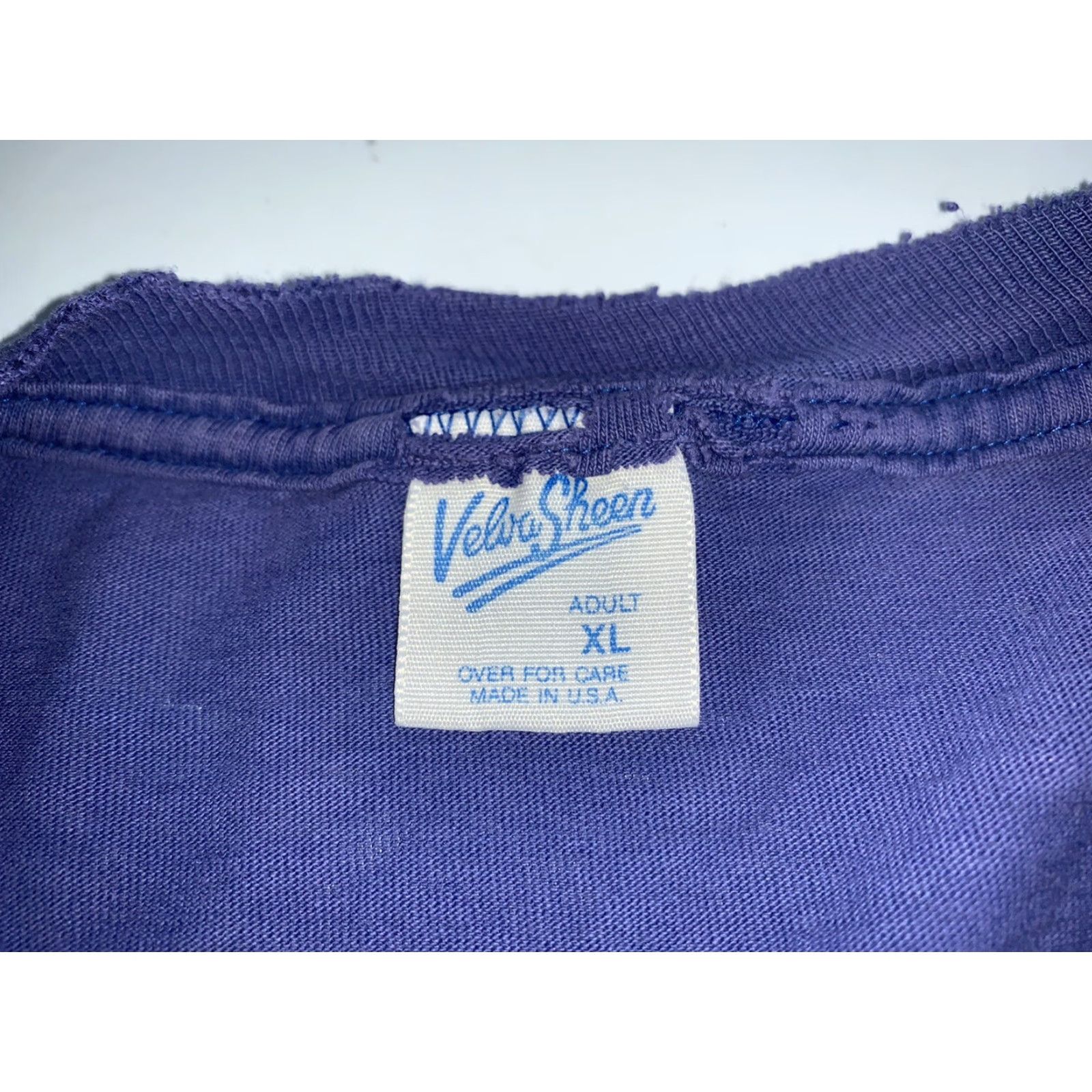Velva Sheen VINTAGE Velva Sheen Disney Mickey Mouse Florida Graphic T Shirt Embroidered XL Men blue Mickey Mouse Embroidered Graphic Tee Vintage 90s Fans Mens Size US XL / EU 56 / 4 - 2 Thumbnail