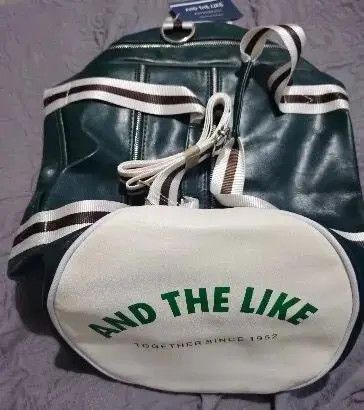 Japanese Brand PU Leather Fitness Sports Training Bag Size ONE SIZE - 4 Thumbnail
