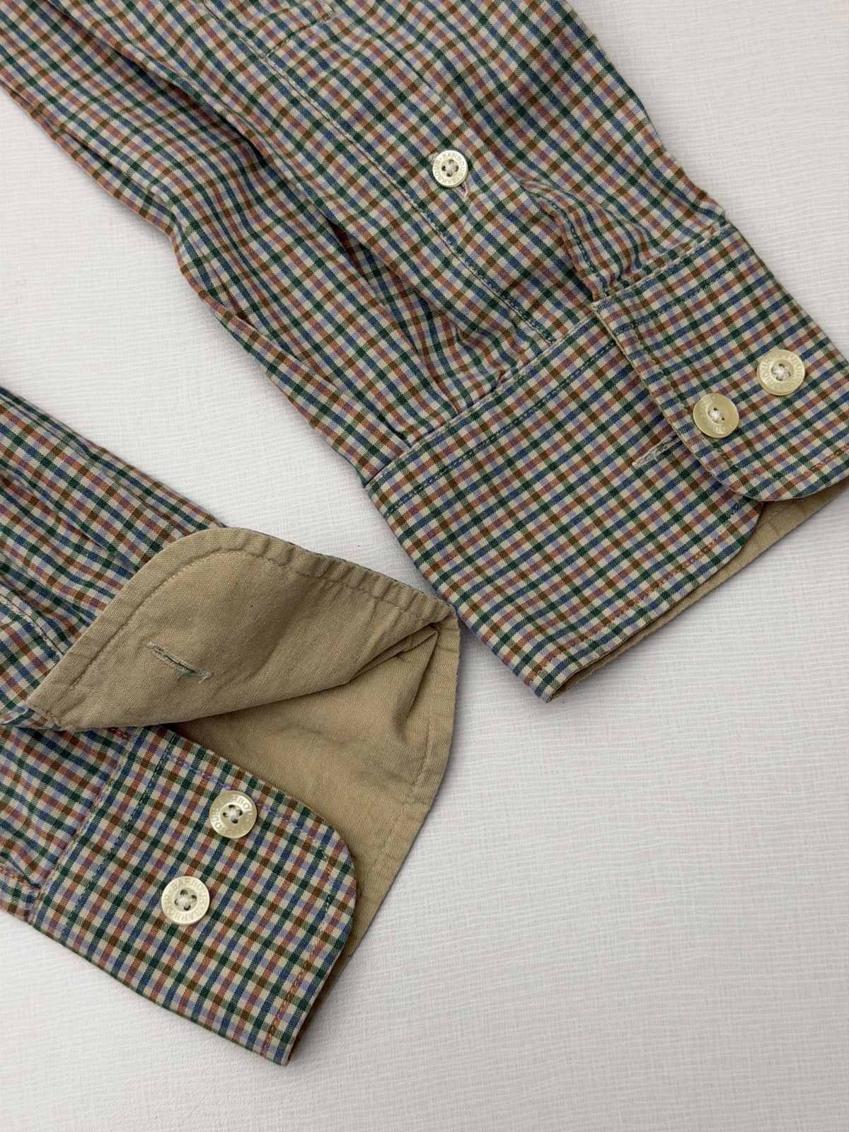 Barbour Barbour Classic Check Button Down Shirt Large Plaid L/S Size US L / EU 52-54 / 3 - 9 Thumbnail
