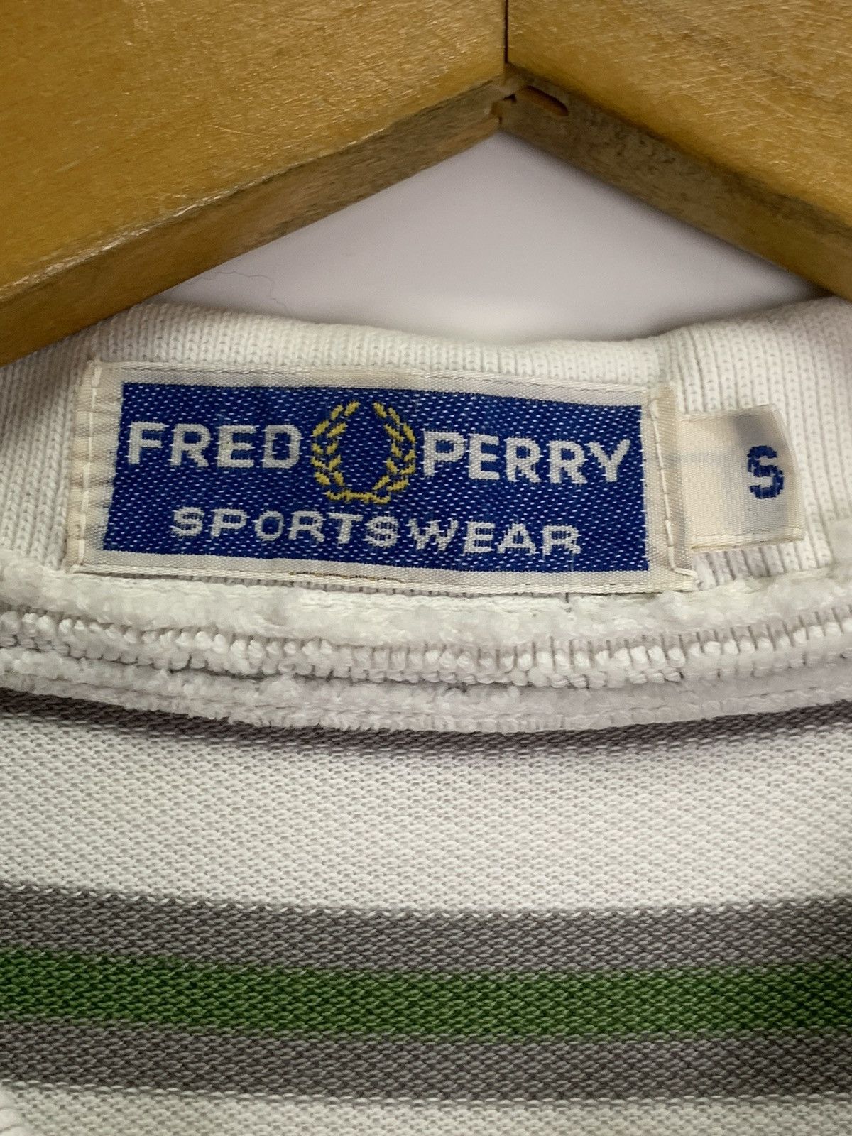 Fred Perry × Vintage Vintage Fred Perry Stripe Polo Size US S / EU 44-46 / 1 - 13 Thumbnail