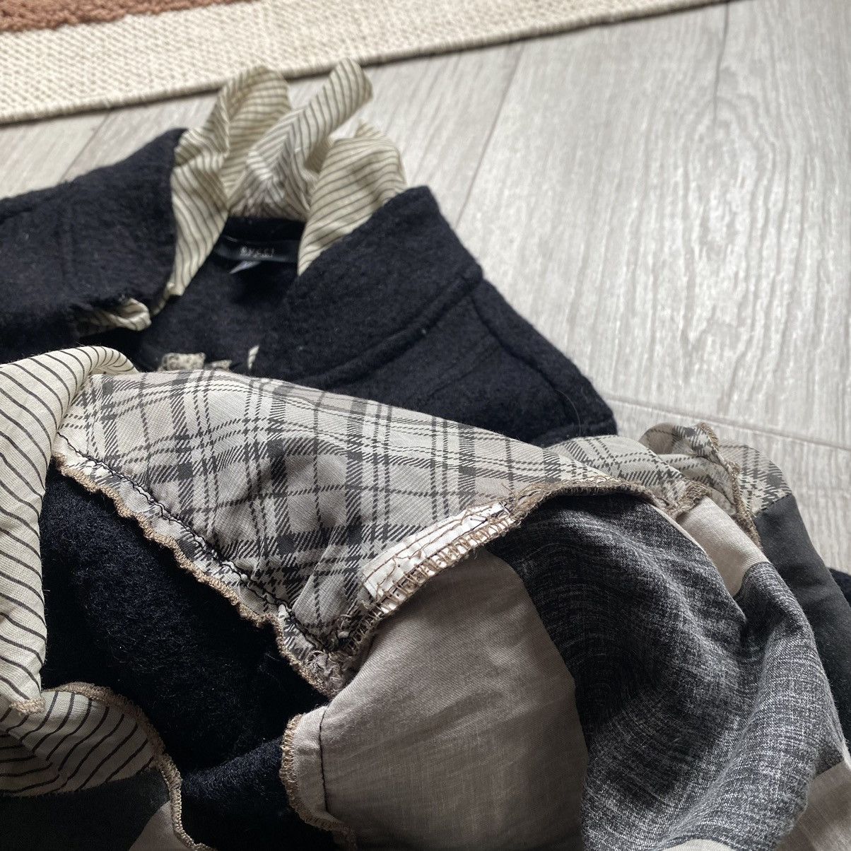 Gucci GUCCI Y2K AVANT GARDE PATCHWORK WOOL SWEATER SHIRT Size M / US 6-8 / IT 42-44 - 11 Thumbnail