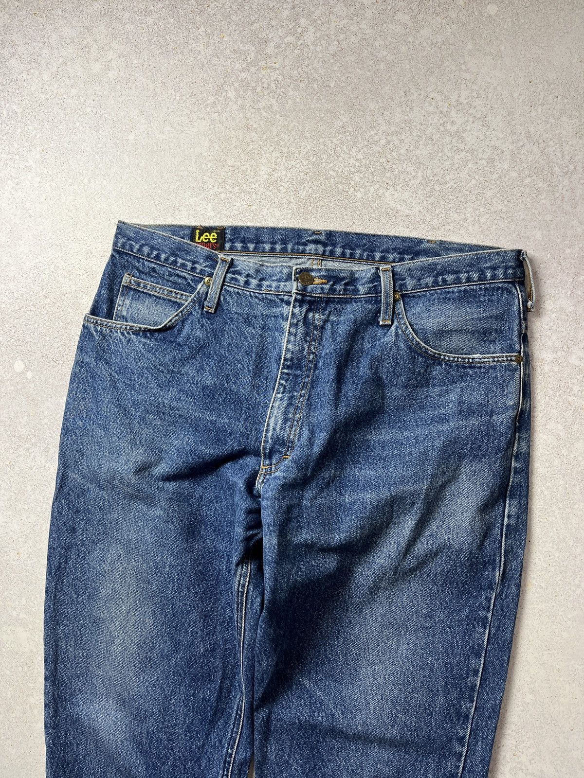 Lee VTG 80s LEE RIDERS WASH JEANS MEN'S Size US 38 / EU 54 - 3 Thumbnail