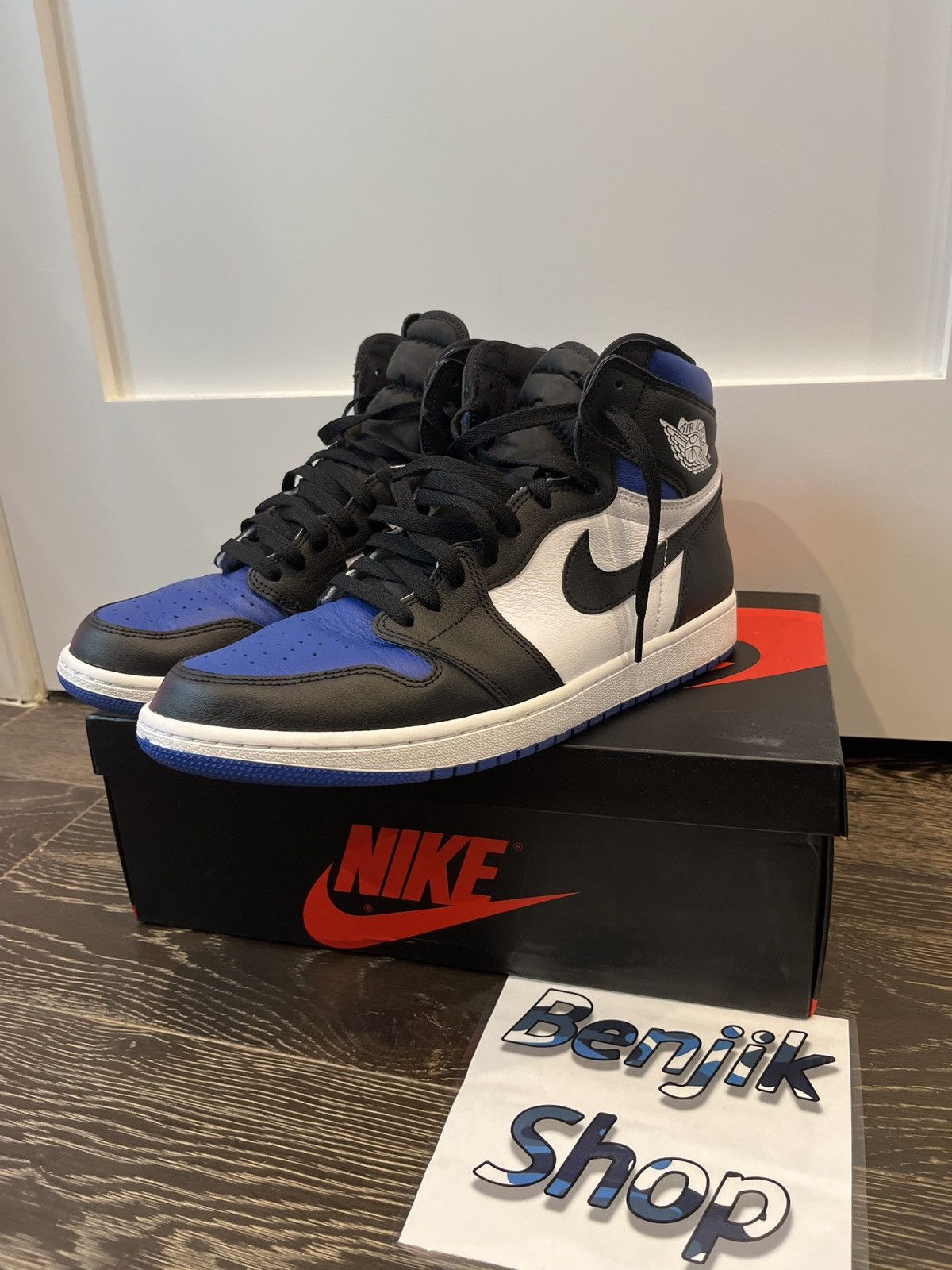 Jordan Brand Jordan 1 Retro High Royal Toe Size US 12 / EU 45 - 10 Thumbnail