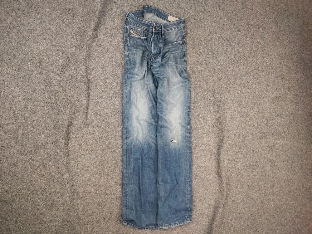 Diesel Vintage 90's Diesel Larkee Faded Distressed Denim jeans Size US 34 / EU 50 - 3 Thumbnail