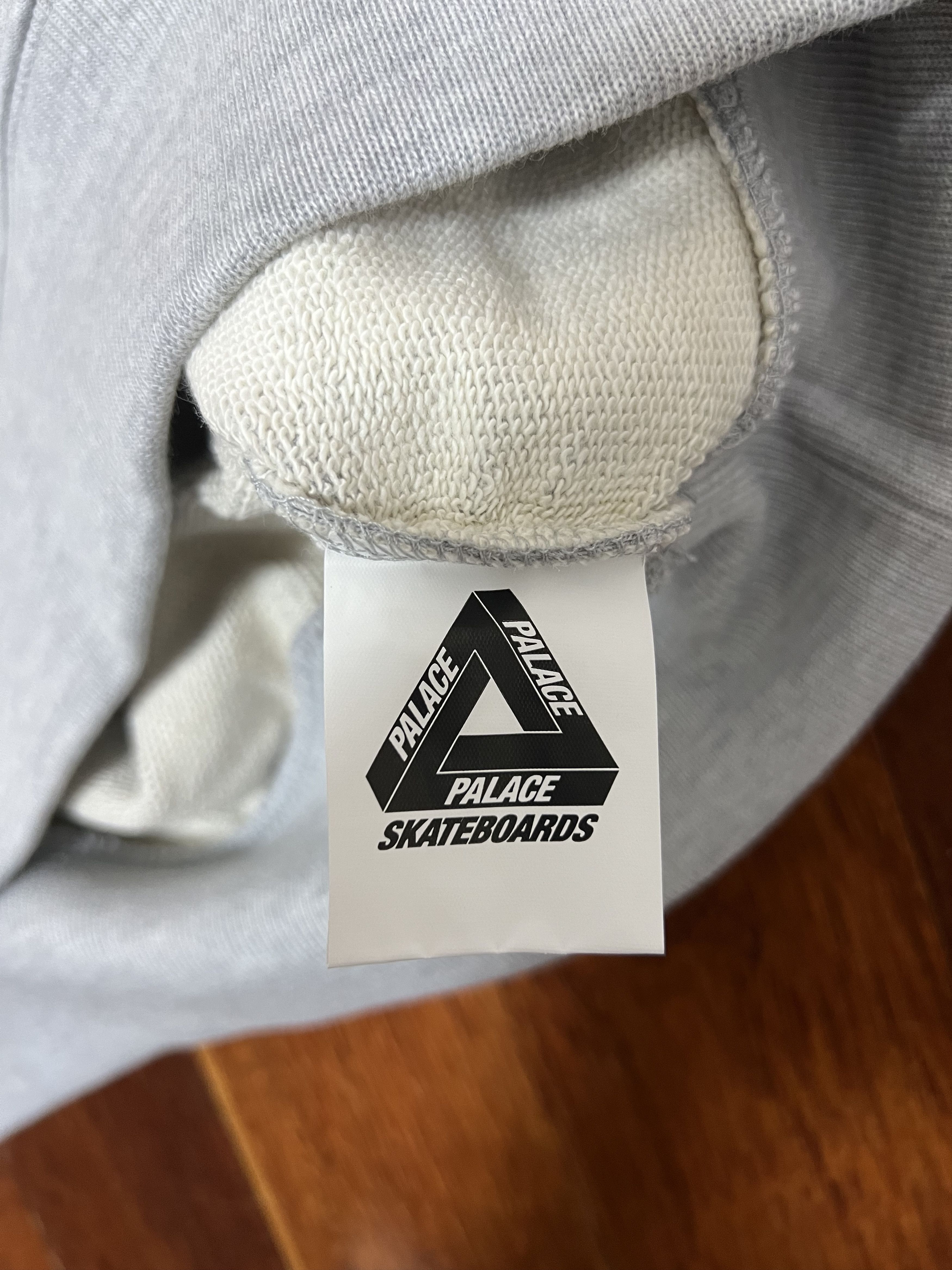 Palace 💚 2019 Palace Split P3 Crew Grey Marl Medium NEW Size US M / EU 48-50 / 2 - 8 Thumbnail