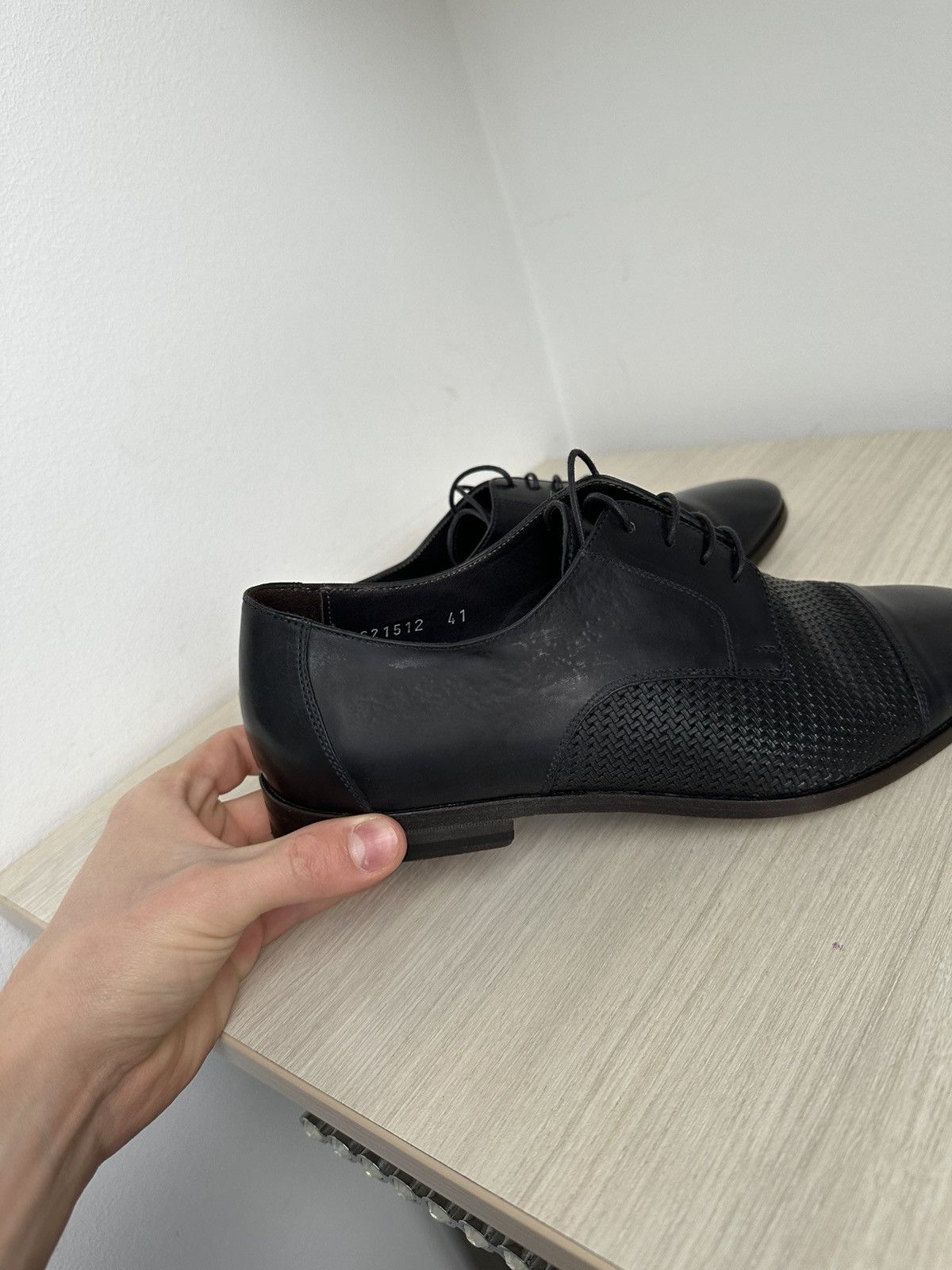 Canali Canali Leather Oxford Shoes Size US 8 / EU 41 - 10 Thumbnail