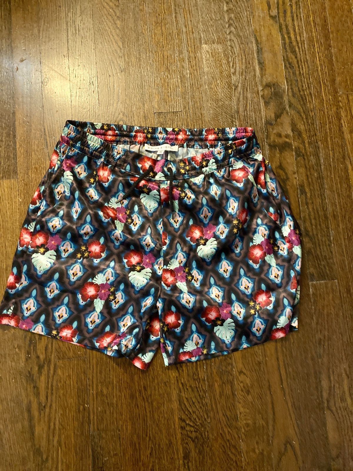 Parke & Ronen Parke & Ronen Polyester Shorts Size Small Size US 31 - 1 Thumbnail