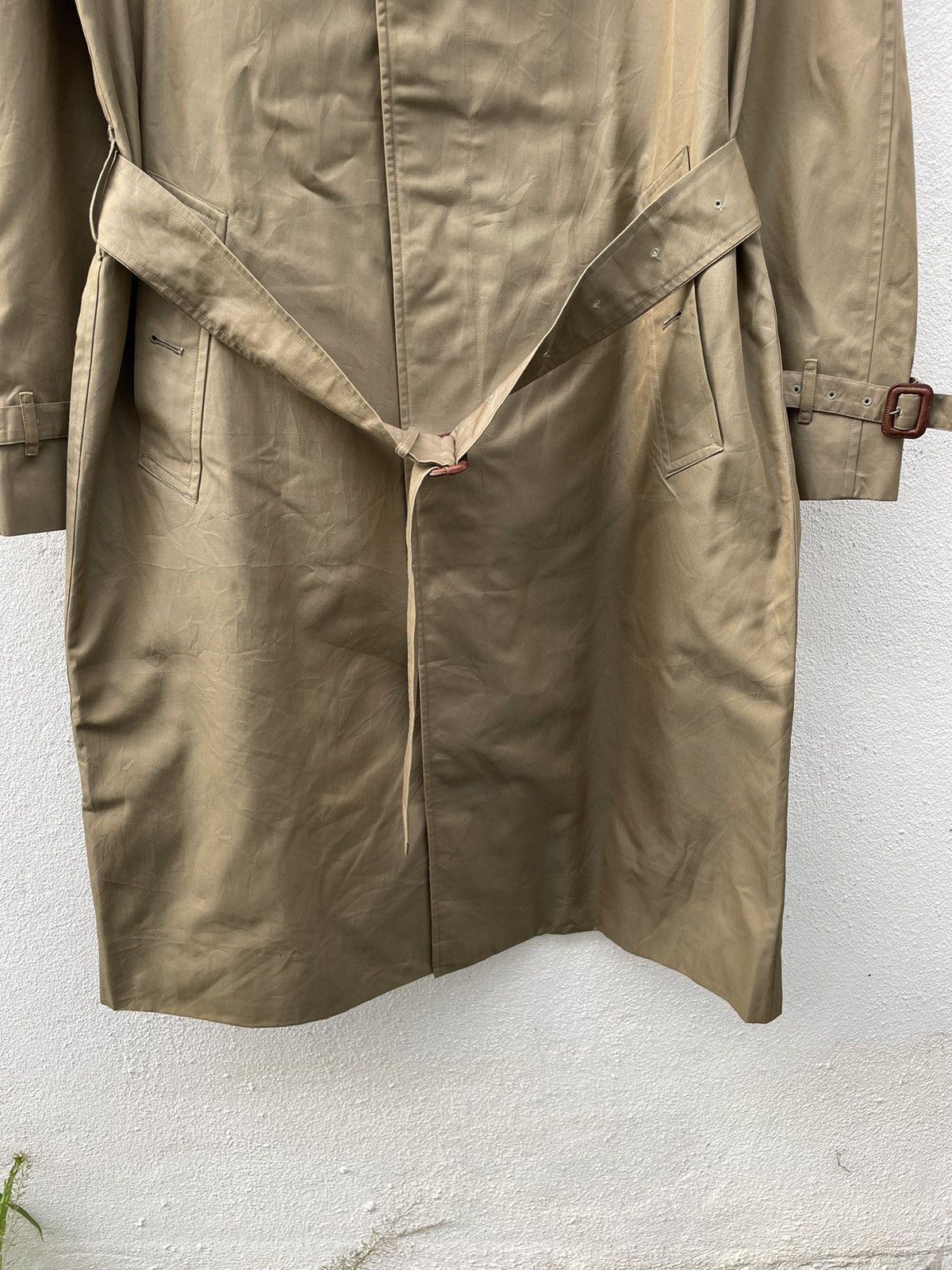 Burberry Prorsum × Vintage Vintage Burberrys Nova Check Trench Jacket Size US L / EU 52-54 / 3 - 6 Thumbnail