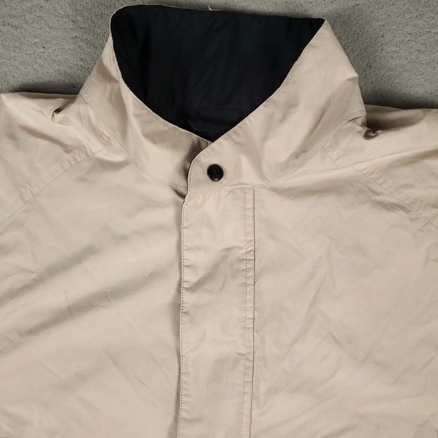 Footjoy FootJoy Jacket FJ Windbreaker Mens Size Large Beige Pockets 1/4 Zip Pullover Size US L / EU 52-54 / 3 - 2 Thumbnail