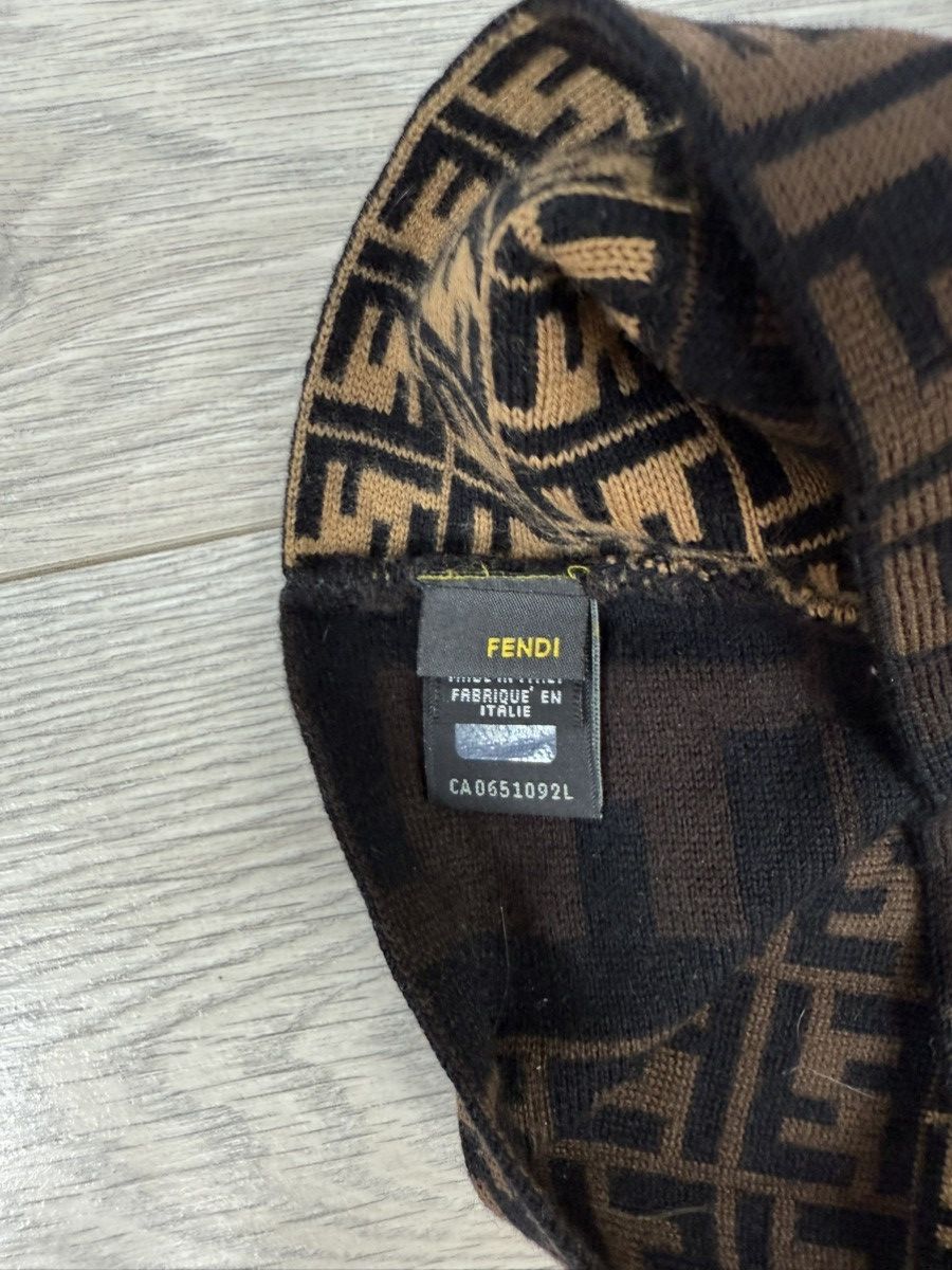 Fendi Fendi Tate Monogram Beanie Size ONE SIZE - 4 Thumbnail