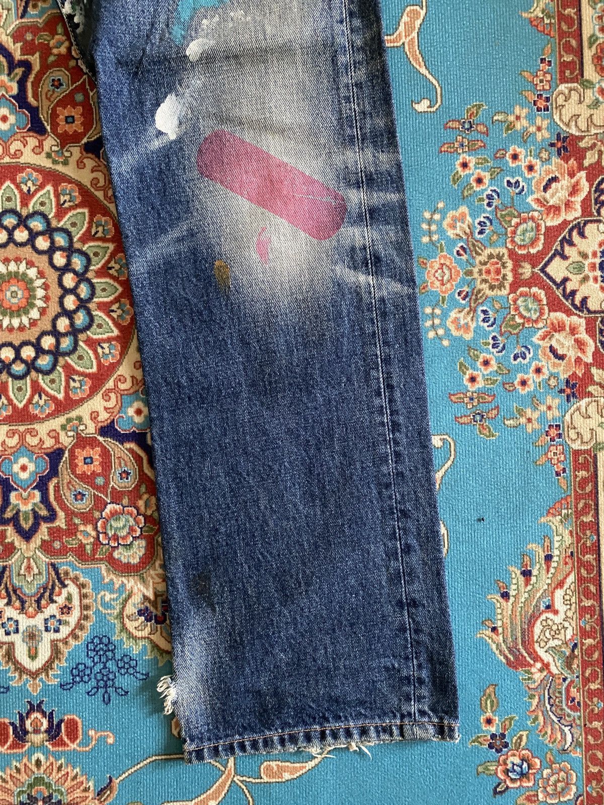 Japanese Brand × Seditionaries Japanese Brand RNA INC Slang Splatter Design Punk Denim Size US 32 / EU 48 - 6 Thumbnail