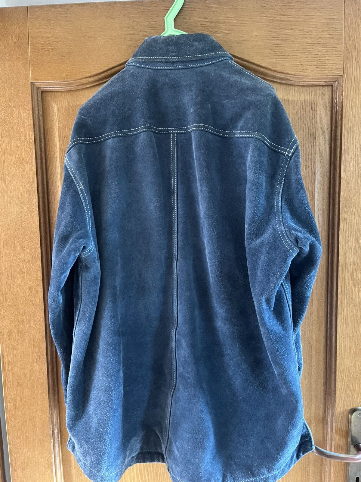 Diesel Diesel Leather Jacket – Blue, Size M Size US M / EU 48-50 / 2 - 5 Thumbnail