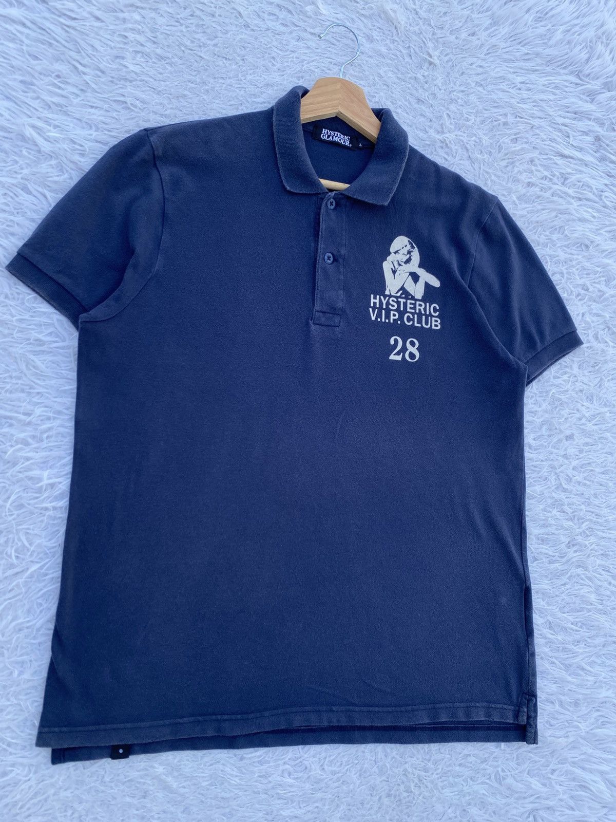 Hysteric Glamour Rare Vintage Hysteric Glamour VIP Club Polo Tee Size US M / EU 48-50 / 2 - 10 Thumbnail