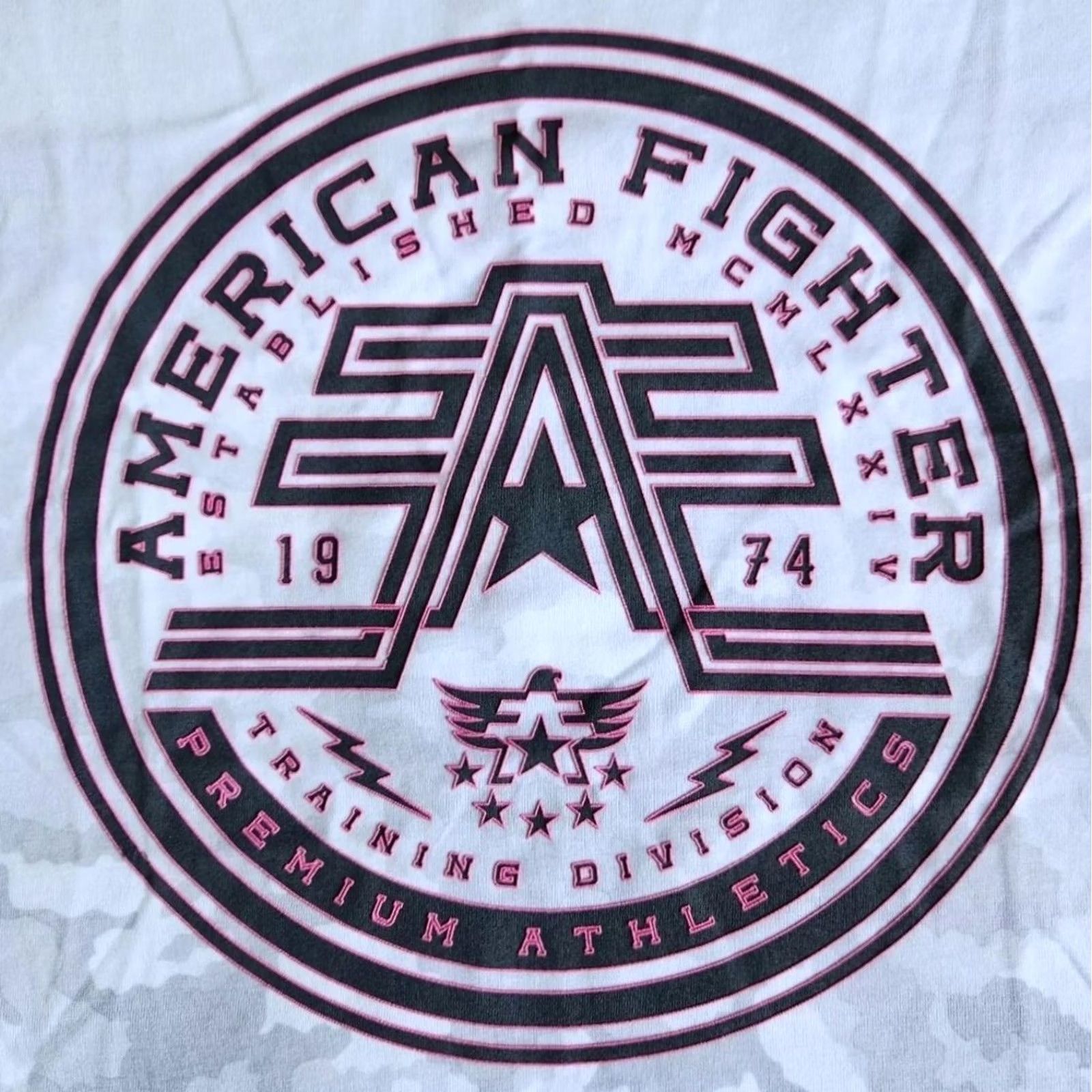 Vintage American Fighter T-Shirt Size L / US 10 / IT 46 - 2 Thumbnail