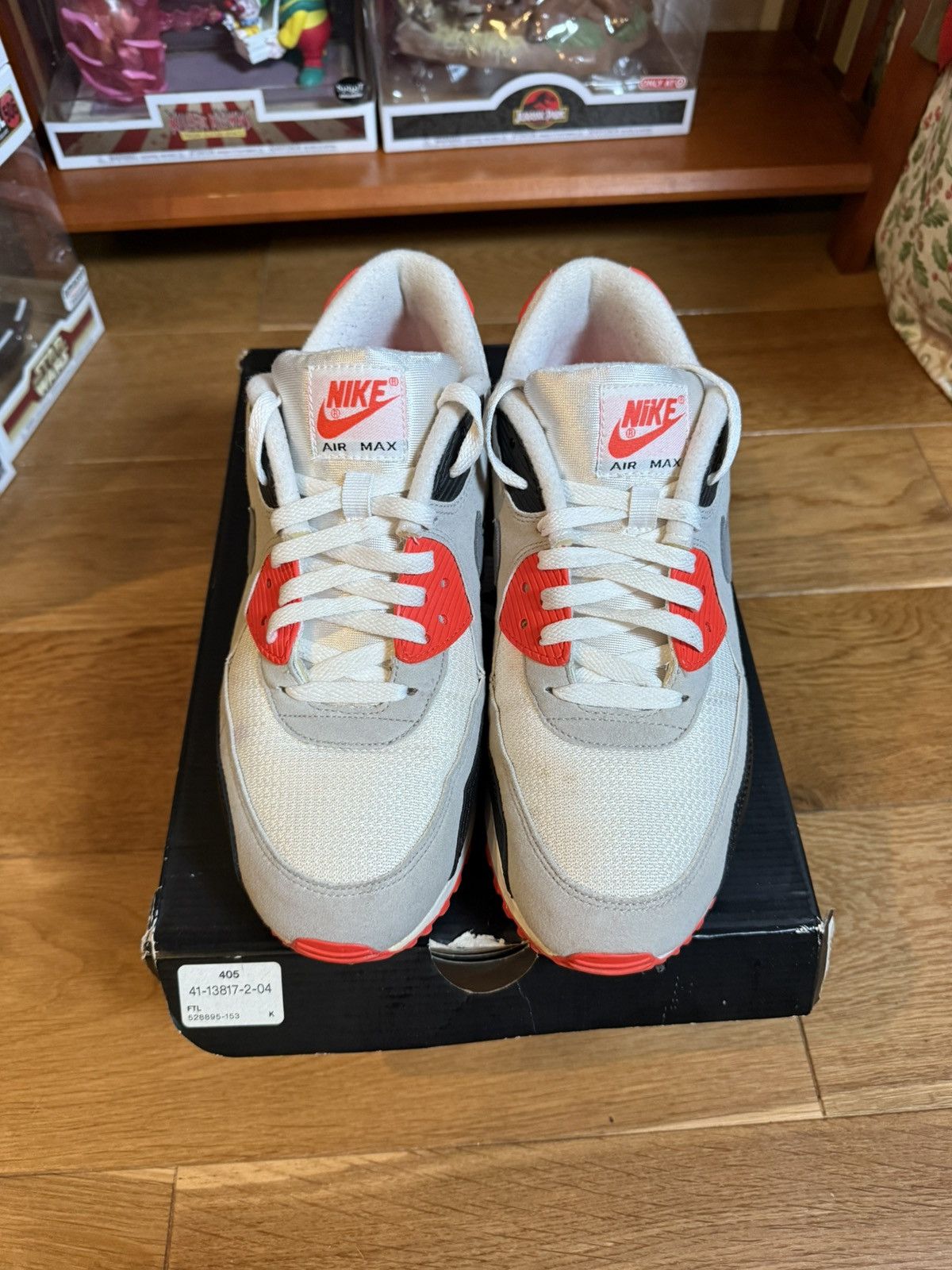 Nike Nike Air Max 90 OG “Infrared” 2015 Size US 10 / EU 43 - 3 Thumbnail