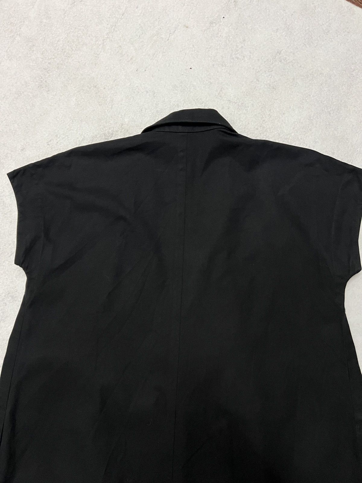 Hermes 539. Hermès Black Wrap Midi Dress with Gold Ring Belt Size 42S - 9 Thumbnail