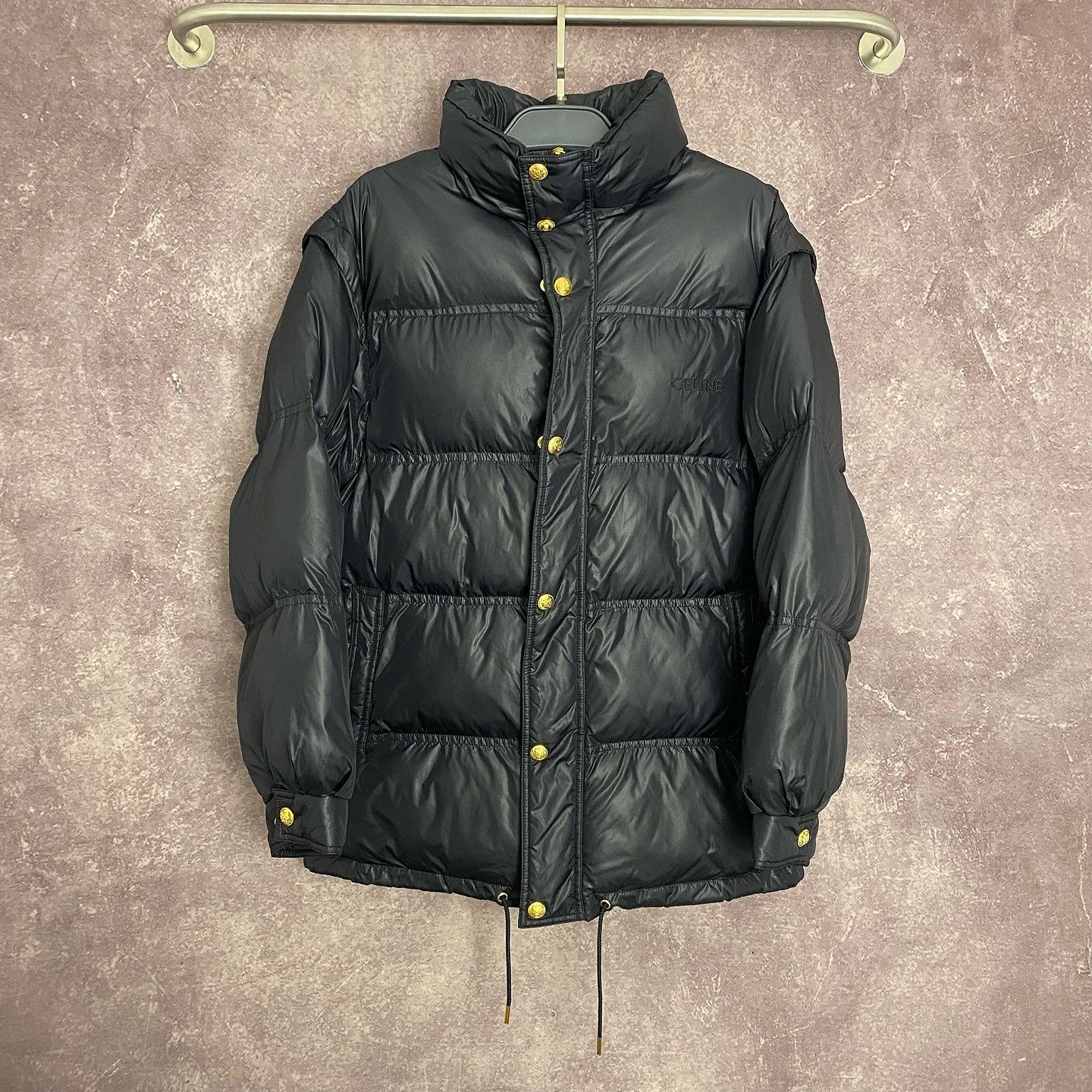 Celine Celine Detachable Sleeve Puffer Jacket Size 40 Size M / US 6-8 / IT 42-44 - 1 Thumbnail