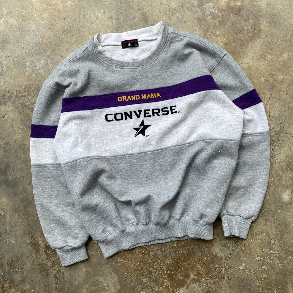 Converse 💥Converse GrandMama Big Logo Spell Out Size US L / EU 52-54 / 3 - 3 Thumbnail