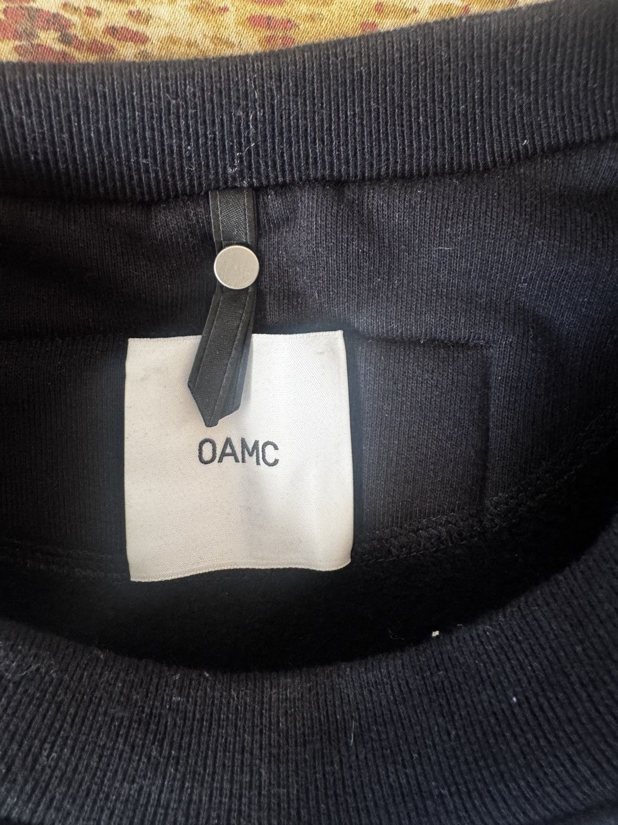 OAMC OAMC Graphic Sweatshirt – Black Size US M / EU 48-50 / 2 - 8 Thumbnail