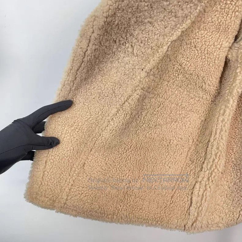 Loewe Loewe Khaki Lamb Fur Collar Brown Leather Reversible Jacke Size US M / EU 48-50 / 2 - 3 Thumbnail