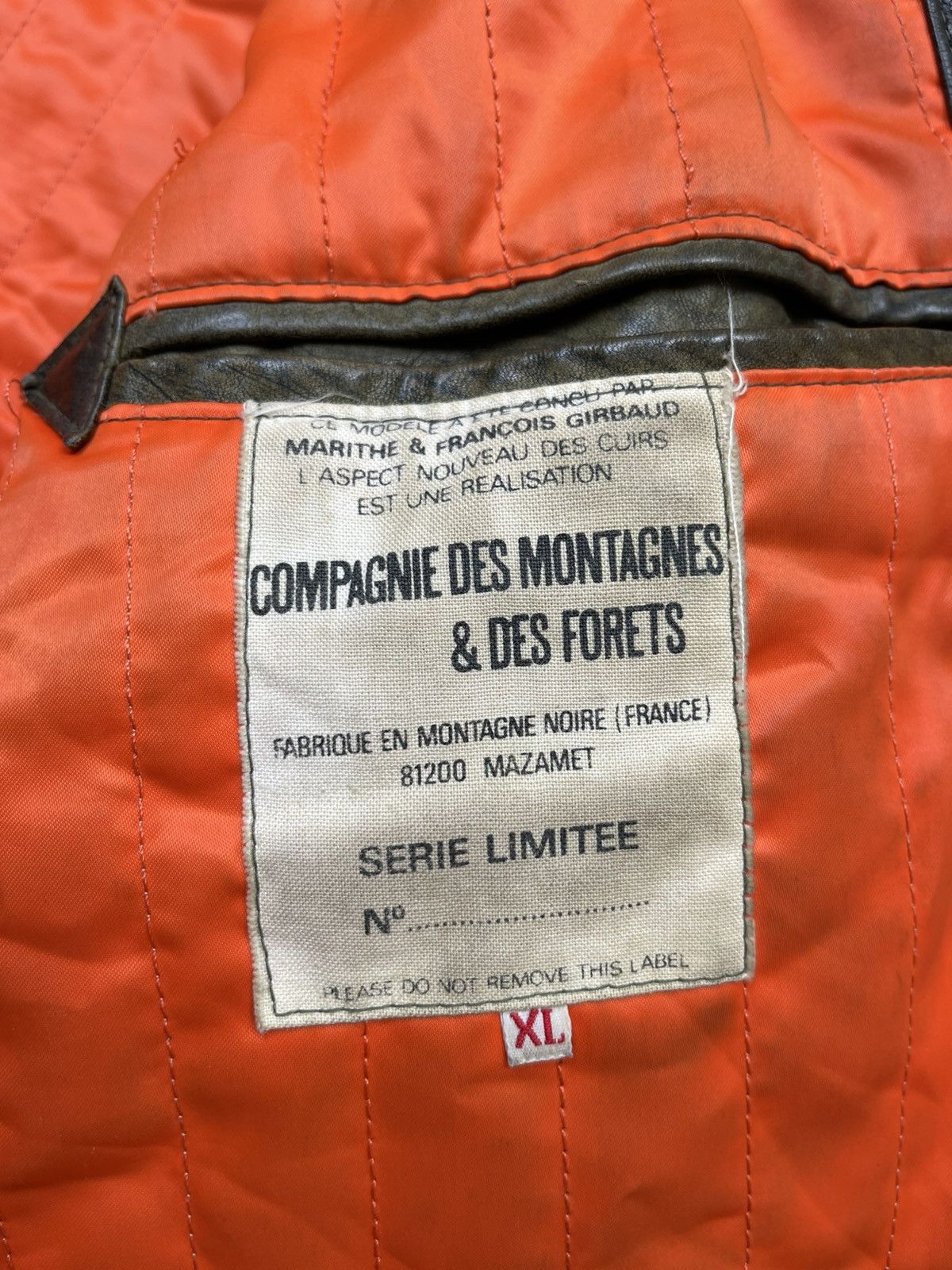 Marithe + Francois Girbaud VTG 80s Girbaud MFG France Limited Edition Leather Jacket Size US XL / EU 56 / 4 - 9 Thumbnail