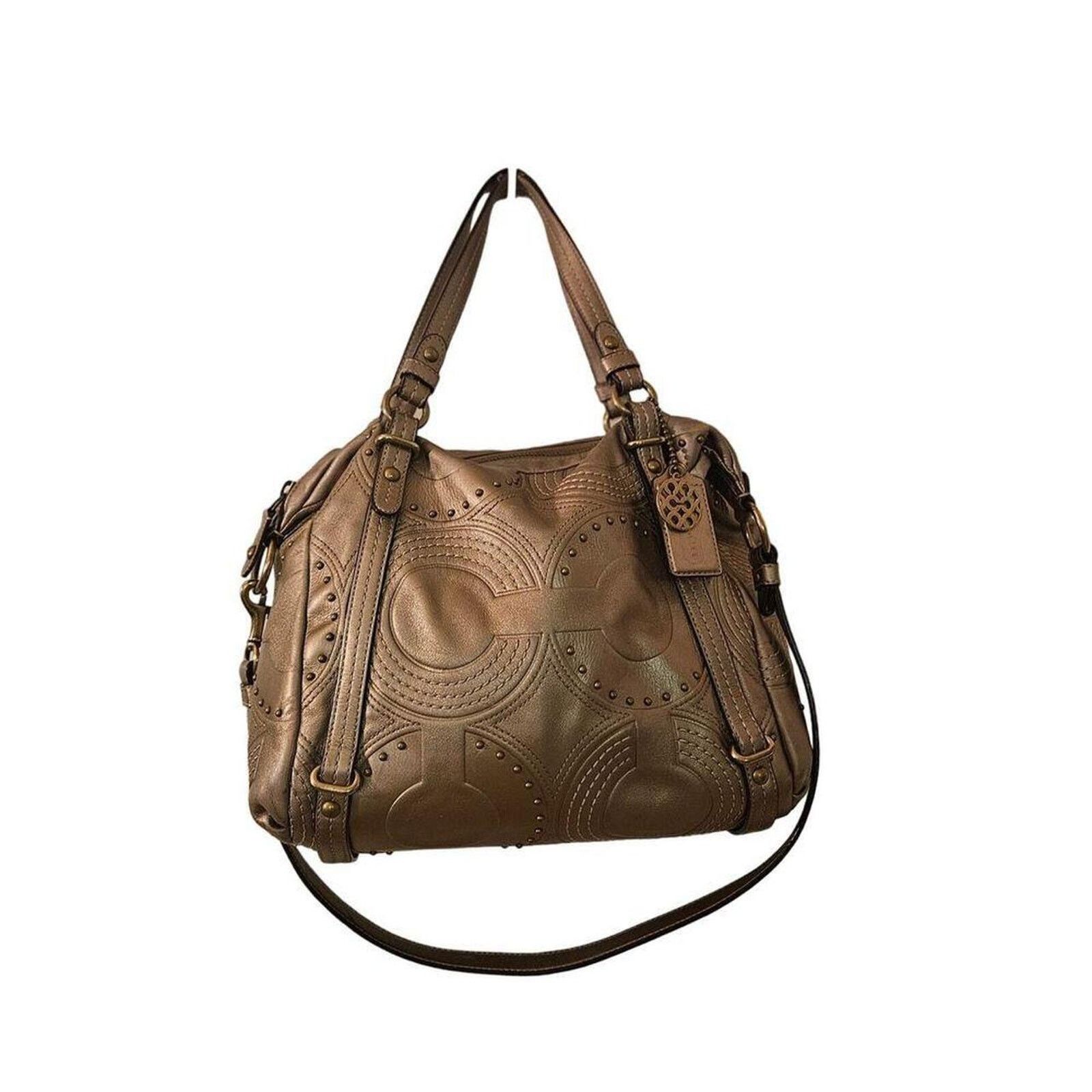 Coach Coach c1087 bronze metal embossed Size ONE SIZE - 3 Thumbnail