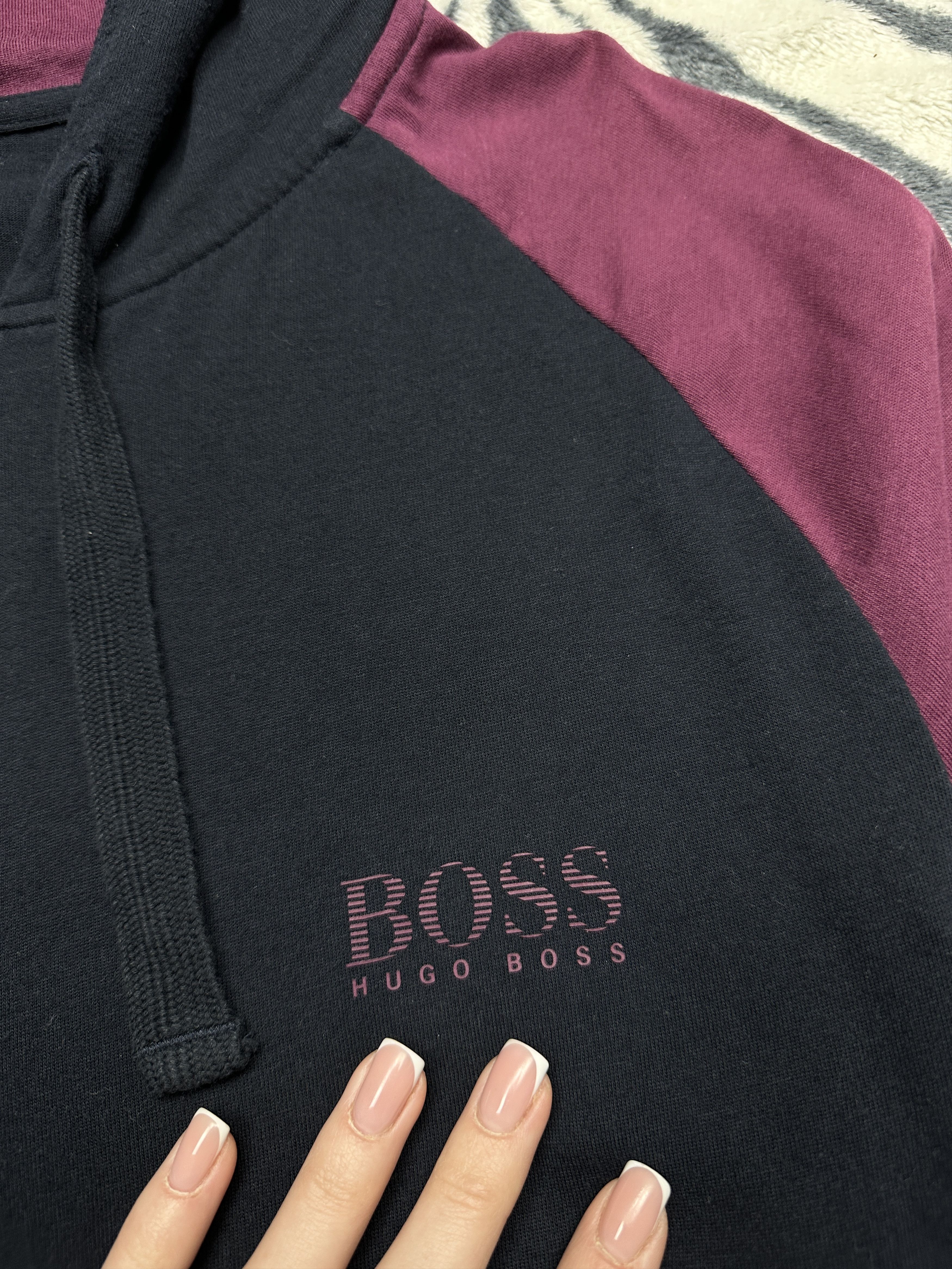 Hugo Boss Hugo Boss Mens Thin Hoodie Size US L / EU 52-54 / 3 - 3 Thumbnail