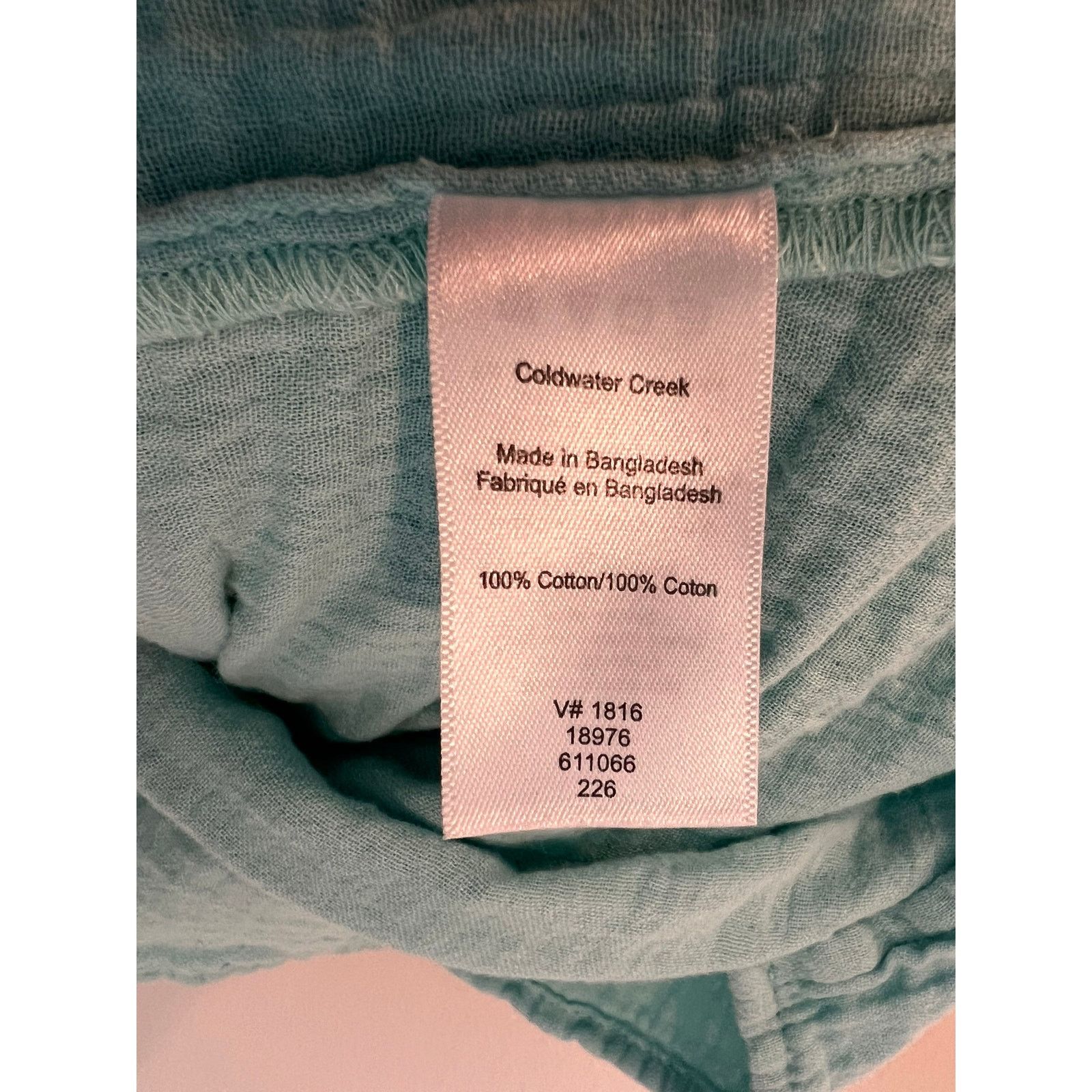 Coldwater Creek Coldwater Creek 3/4 Sleeve Layered Blouse Large Size L / US 10 / IT 46 - 7 Thumbnail