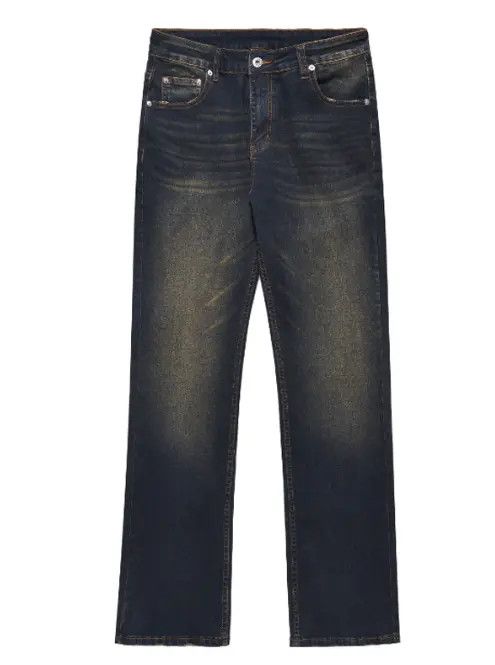 Japanese Brand Vintage high street distressed loose straight jeans Size US 34 / EU 50 - 5 Thumbnail
