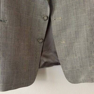 Levi's Vintage Levi's Exact Jacket Men's Size 44L Blazer Checked Sp Size 44L - 7 Thumbnail