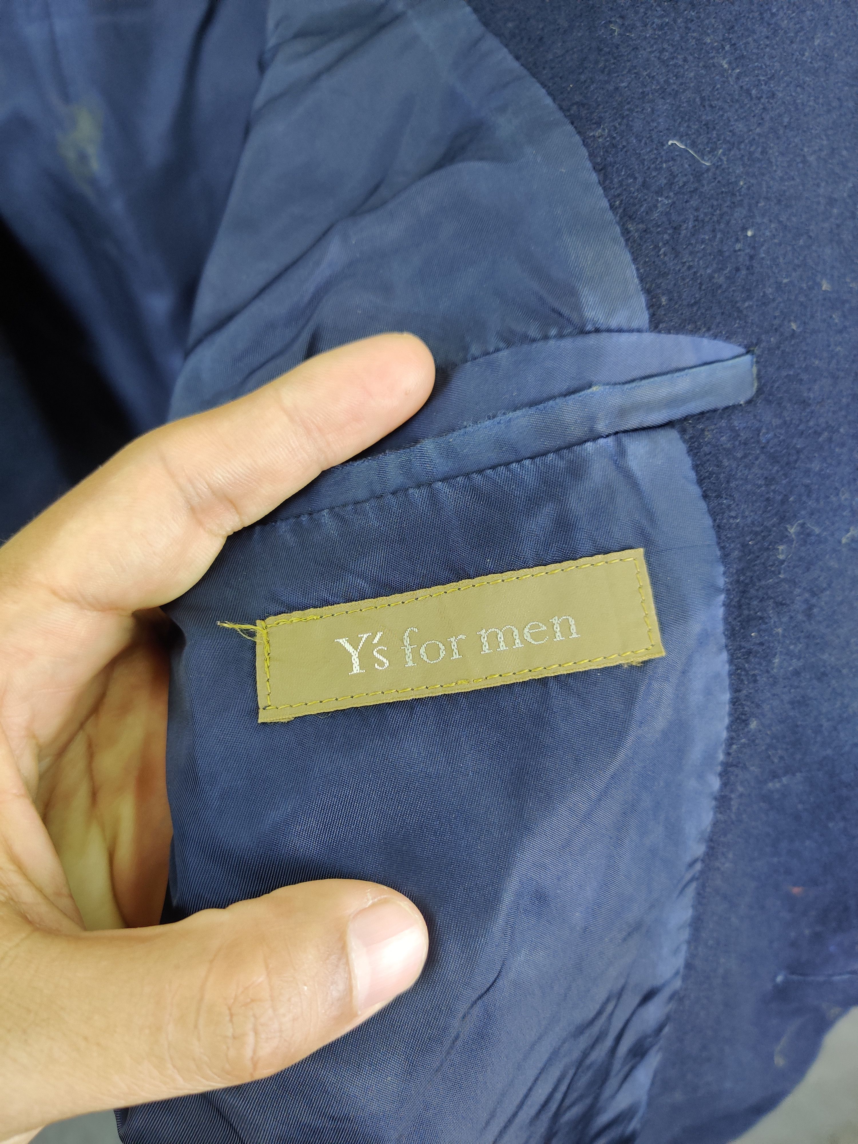Y's for Men Vintage Y's For Men Yohji Yamamoto Wool Blazer Jacket Size US M / EU 48-50 / 2 - 9 Thumbnail