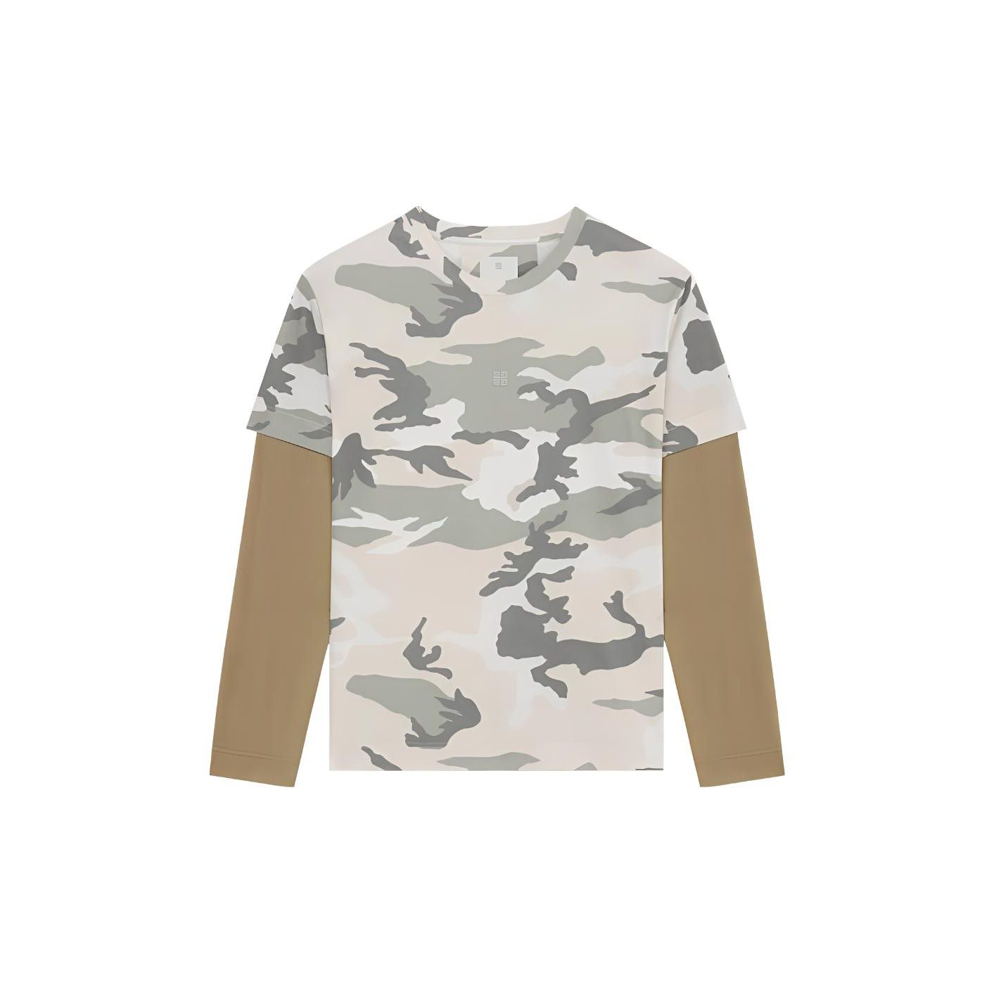 Givenchy o1mle0125 Classic Fit Double Layer Print T-Shirt Multicolor Size US L / EU 52-54 / 3 - 3 Thumbnail