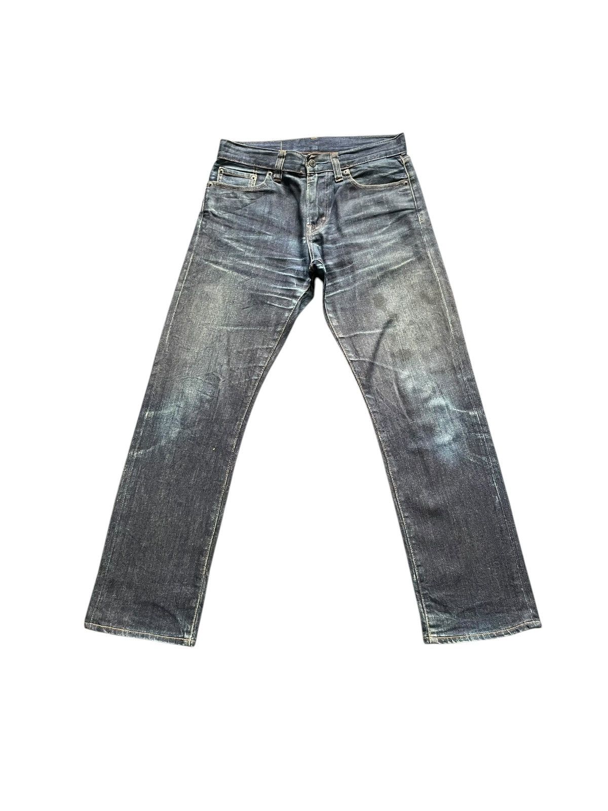Japanese Brand × Uniqlo Uniqlo Faded Denim Size US 31 - 1 Thumbnail
