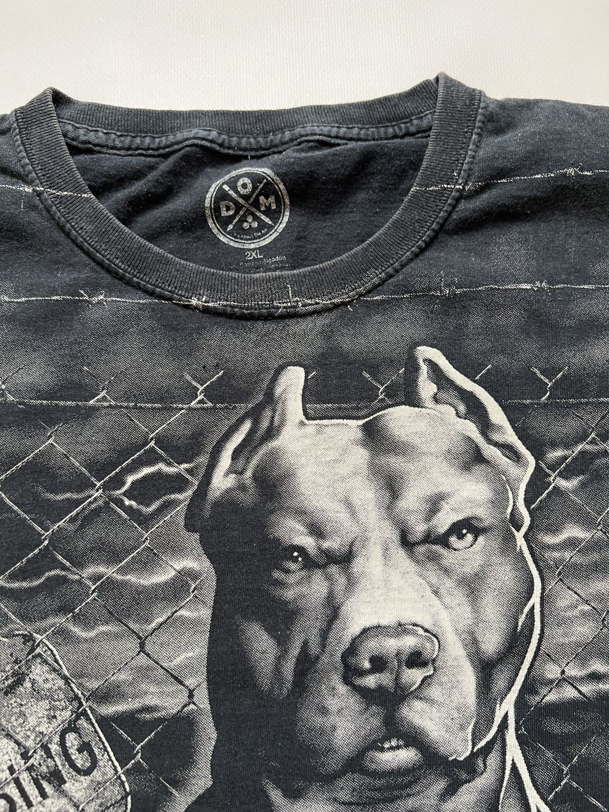 Other Vintage Bulldog No Trespassing DOM T Shirt Dog Size US XXL / EU 58 / 5 - 5 Thumbnail