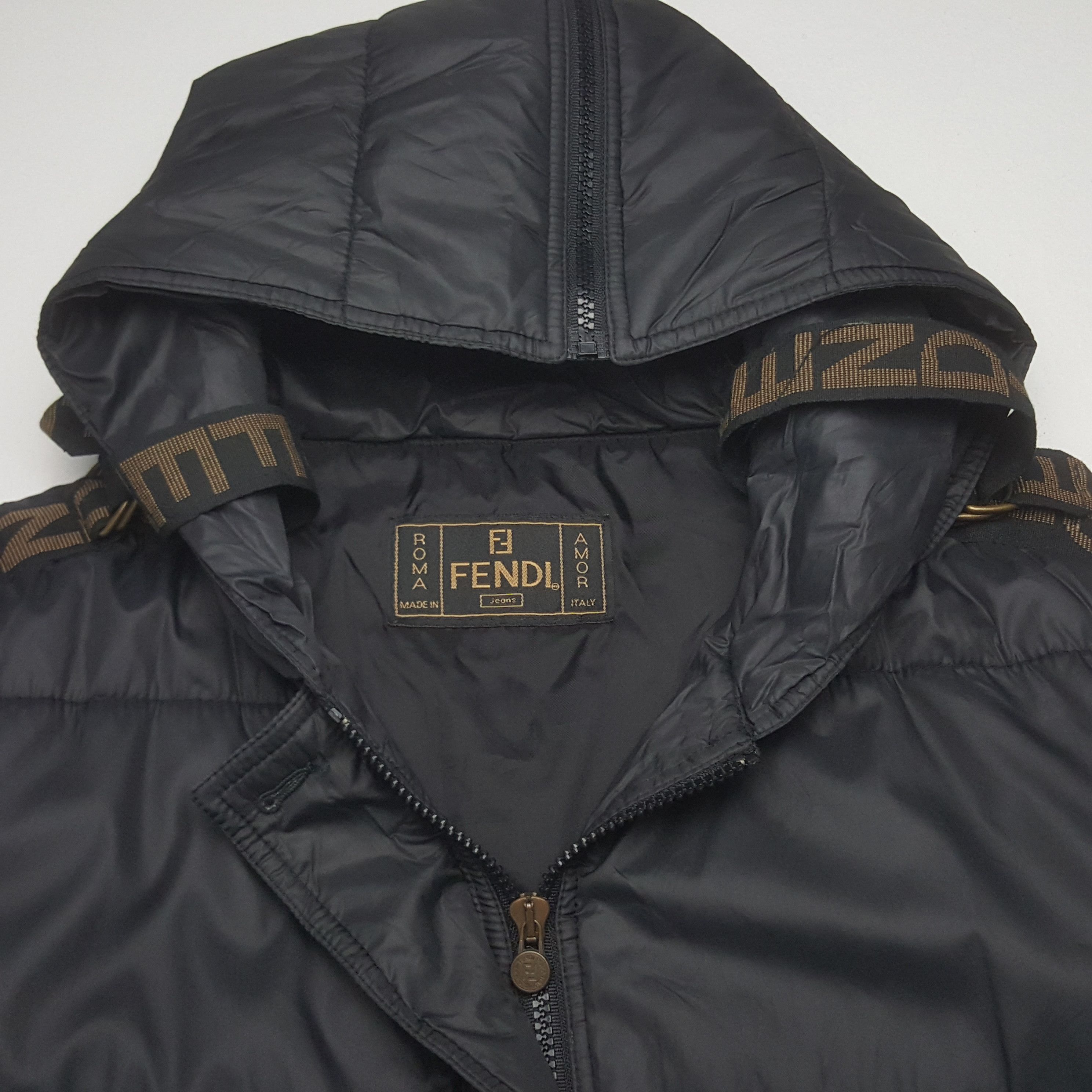 Fendi Vintage Fendi Roma Puffer Winter Long Jacket Size US M / EU 48-50 / 2 - 4 Thumbnail