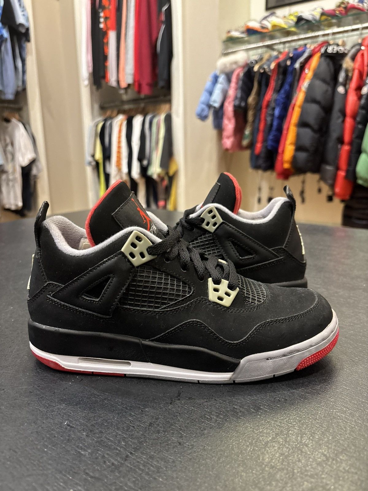 Jordan Brand Jordan 4 Retro ‘Bred’ Size US 5 / EU 37 - 1 Thumbnail