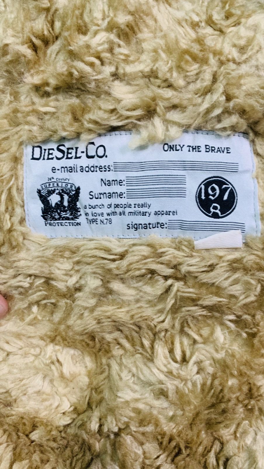 Diesel × Vintage Diesel Vintage Diesel Co Faded Jacket Size US M / EU 48-50 / 2 - 7 Thumbnail